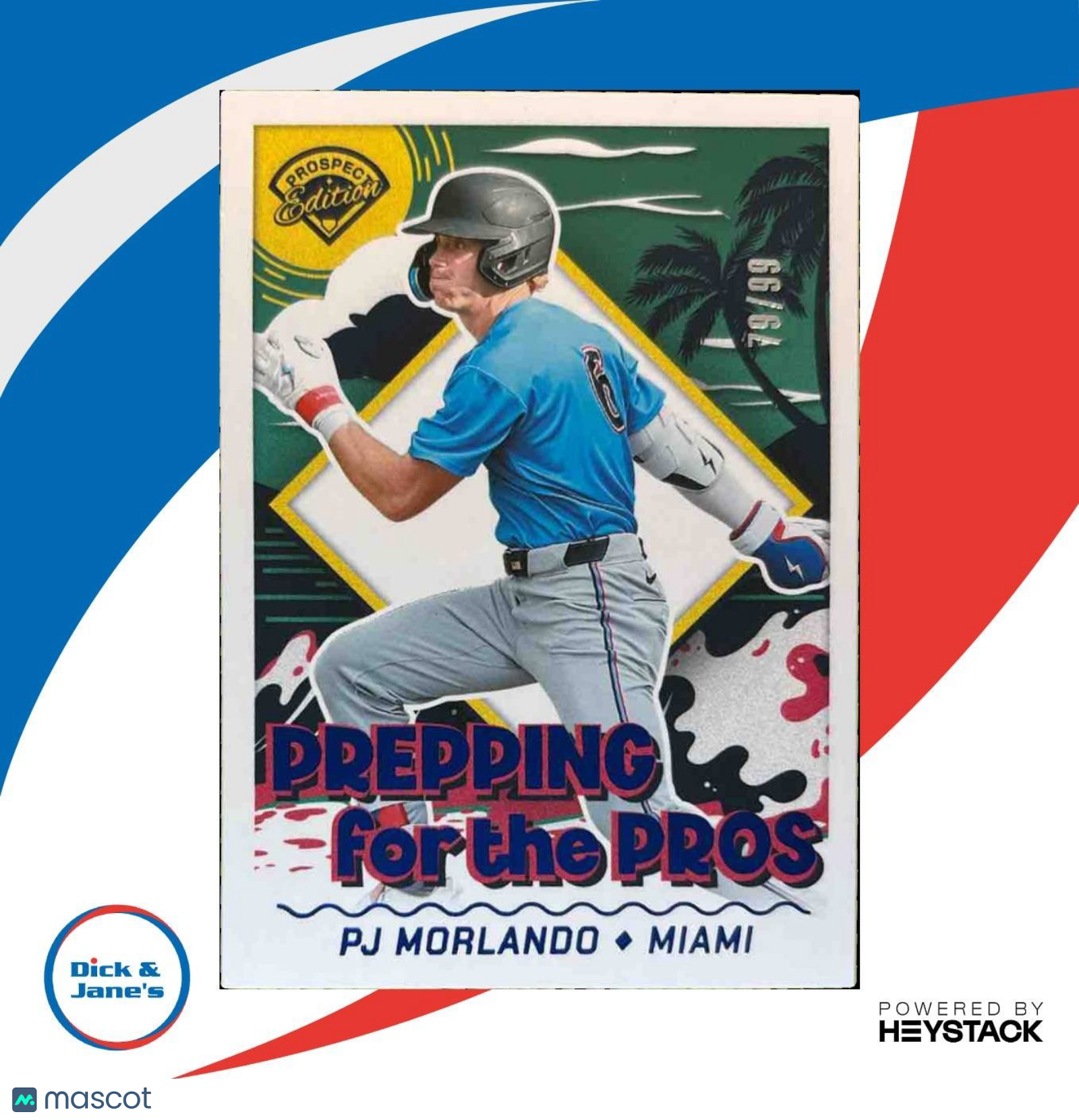 2024 Panini Prospect Edition PJ Morlando Prepping for the Pros /99 Marlins