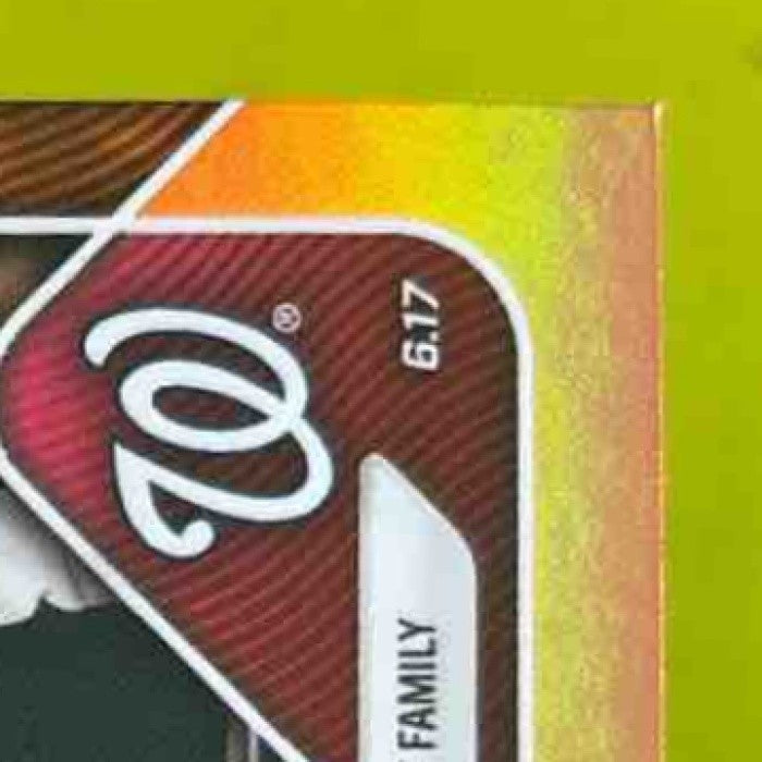 2025 Topps Now Brady House Orange Foil /25 #308 Washington Nationals