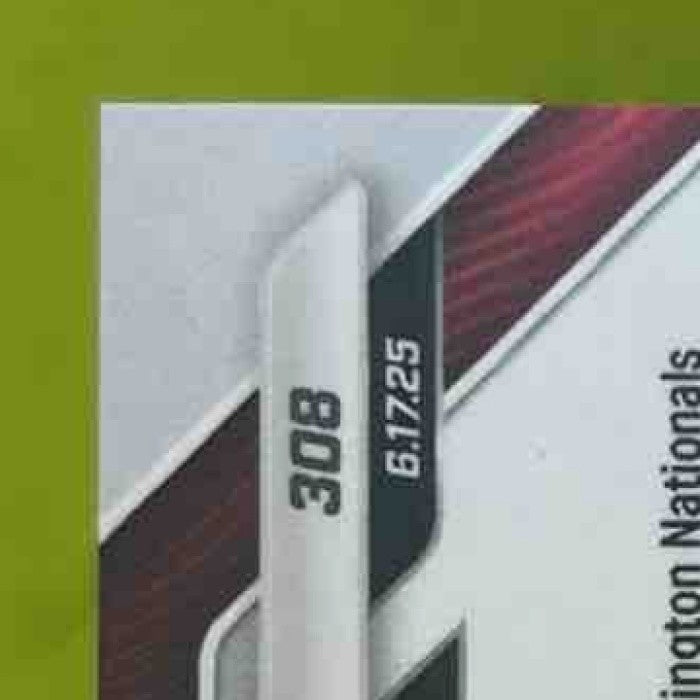 2025 Topps Now Brady House Orange Foil /25 #308 Washington Nationals
