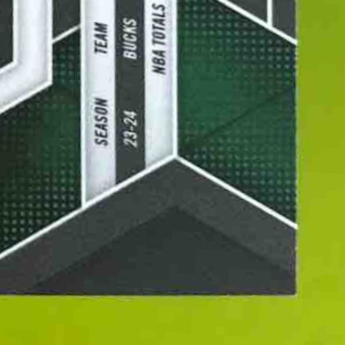 2024-25 Panini Mosaic Damian Lillard Genesis #285 City Edition Milwaukee Bucks