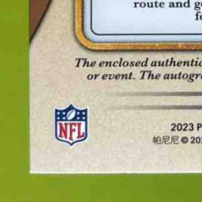 2023 Panini Gold Standard Jordan Addison Rookie Jersey Auto /24 RC Vikings