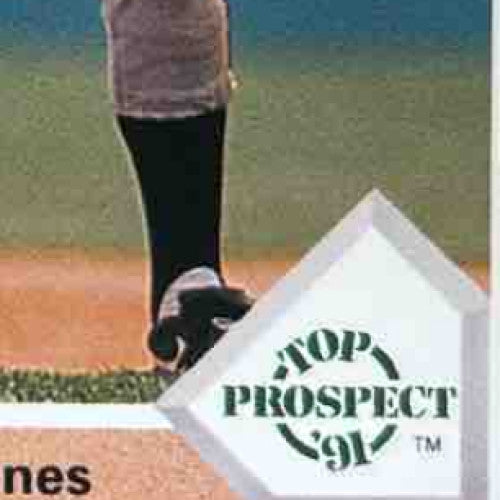 1991 Upper Deck Chipper Jones #55 RC Atlanta Braves