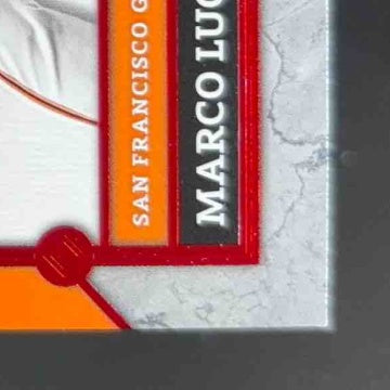 2024 Topps Tier One Marco Luciano Red Foil 10/50 #76 RC San Francisco Giants