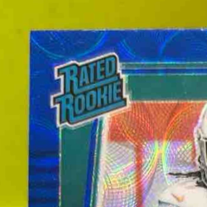 2021 Donruss Optic Jaylen Waddle Blue Scope #208 RC Rated Rookie Miami Dolphins