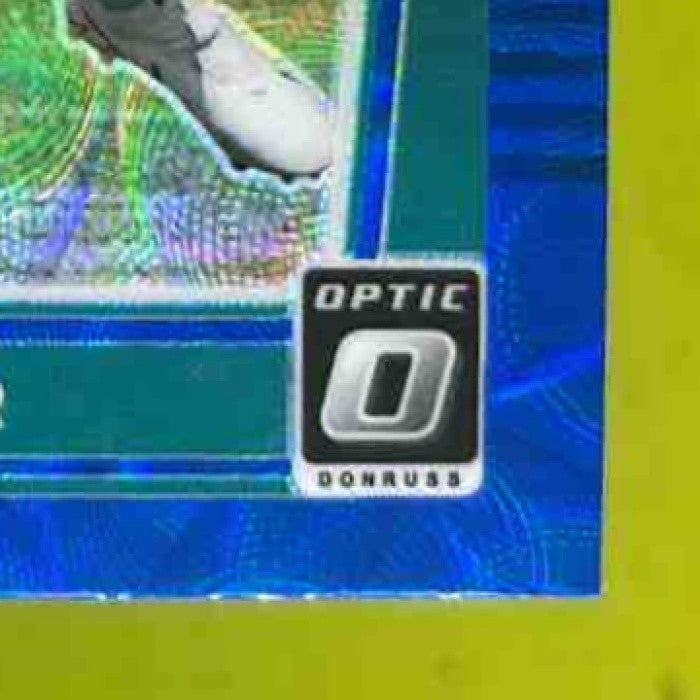 2021 Donruss Optic Jaylen Waddle Blue Scope #208 RC Rated Rookie Miami Dolphins