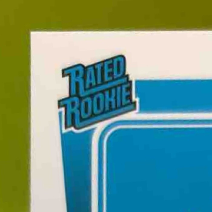 2021 Donruss Optic Jaylen Waddle Blue Scope #208 RC Rated Rookie Miami Dolphins