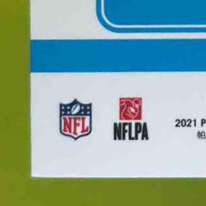 2021 Donruss Optic Jaylen Waddle Blue Scope #208 RC Rated Rookie Miami Dolphins