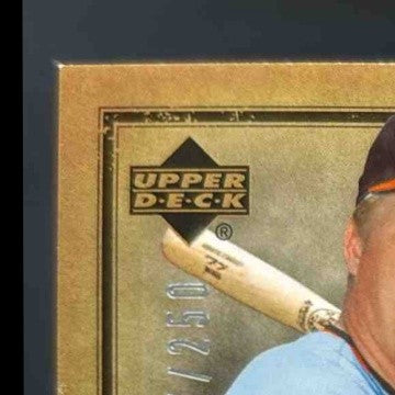 2006 Upper Deck Artifacts Boog Powell MLB Game Used Apparel Silver Limited /250