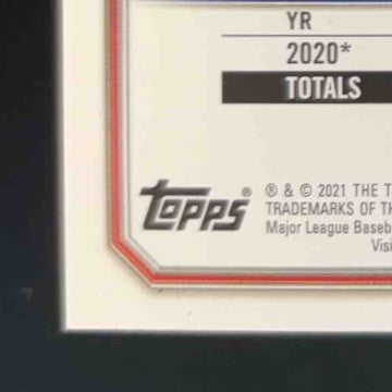 2021 Bowman Mike Trout Purple 9/250 #17 Los Angeles Angels