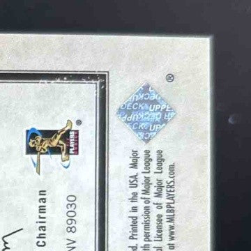 2006 Upper Deck Artifacts Michael Young AL/NL Blue /325 #AL-MY MEM Texas Rangers