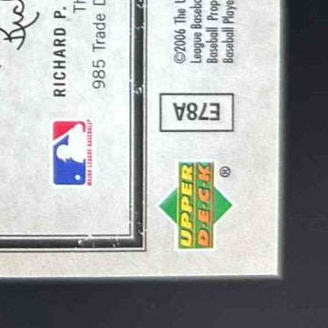 2006 Upper Deck Artifacts Michael Young AL/NL Blue /325 #AL-MY MEM Texas Rangers