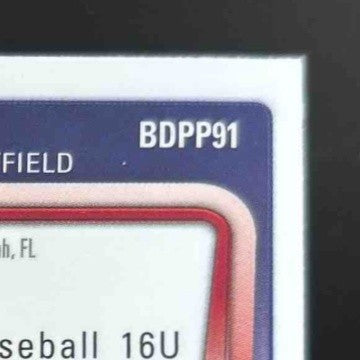 2011 Bowman Draft Picks & Prospects William Abreu Chrome #BDPP91 USA