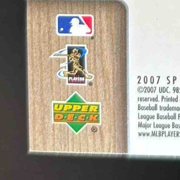 2007 SP Authentic Zack Segovia 05/50 #124 Auto RC Letter A