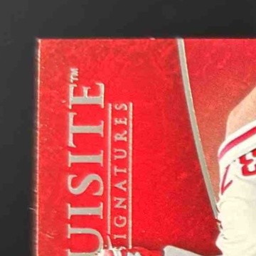 2007 Upper Deck Exquisite Collection Rookie Signatures Zack Segovia #126 Auto RC