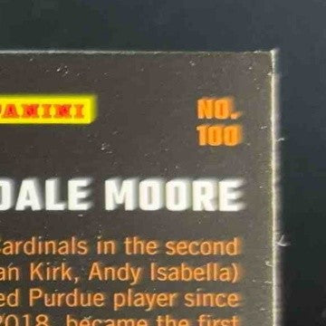 2021 Panini Zenith Rondale Moore 139/150 #100 MEM Auto RC Arizona Cardinals