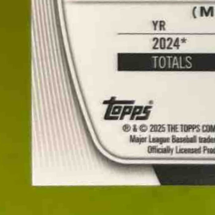 2025 Bowman Edgleen Perez Chrome Auto Green Lava /99 1st Prospect Yankees