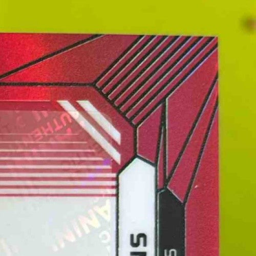 2024 Obsidian J.K. Dobbins Seismic Signatures Red /25 Auto Los Angeles Chargers