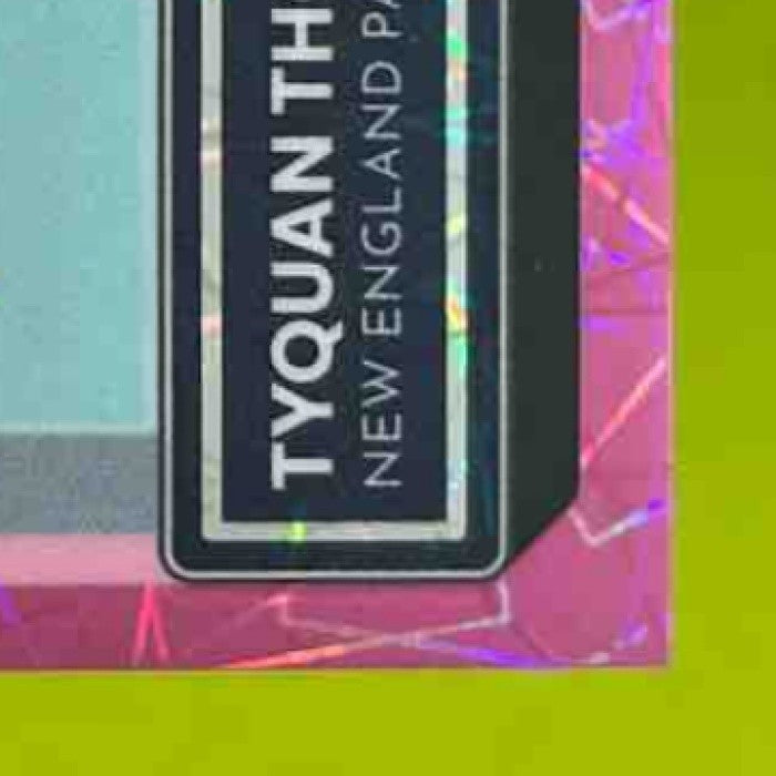 2022 Donruss Optic Tyquan Thornton Rookie Auto /50 #222 RC New England Patriots