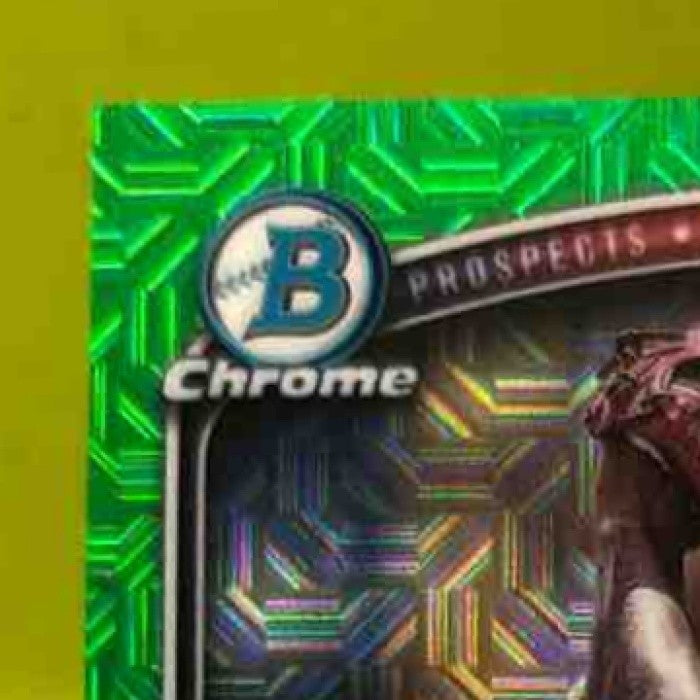 2025 Bowman Chrome Mega Box Tink Hence Prospect Auto Green Mojo /99 Cardinals