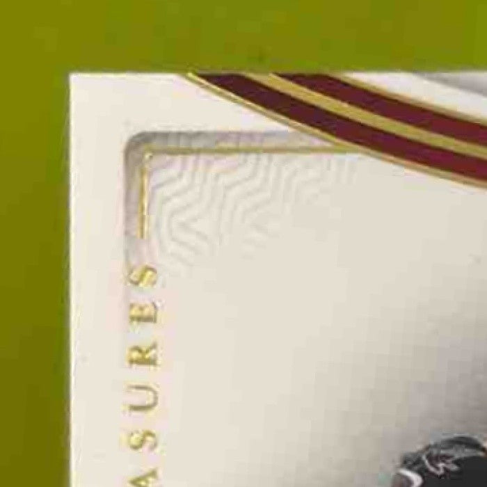 2023 National Treasures Jeff Okudah Signatures Gold /49 Auto Atlanta Falcons