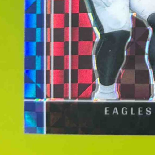 2023 Panini One Jalen Carter Blue /75 #303 Precision Rookie Patch Auto Eagles