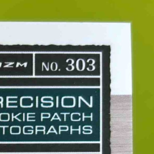 2023 Panini One Jalen Carter Blue /75 #303 Precision Rookie Patch Auto Eagles