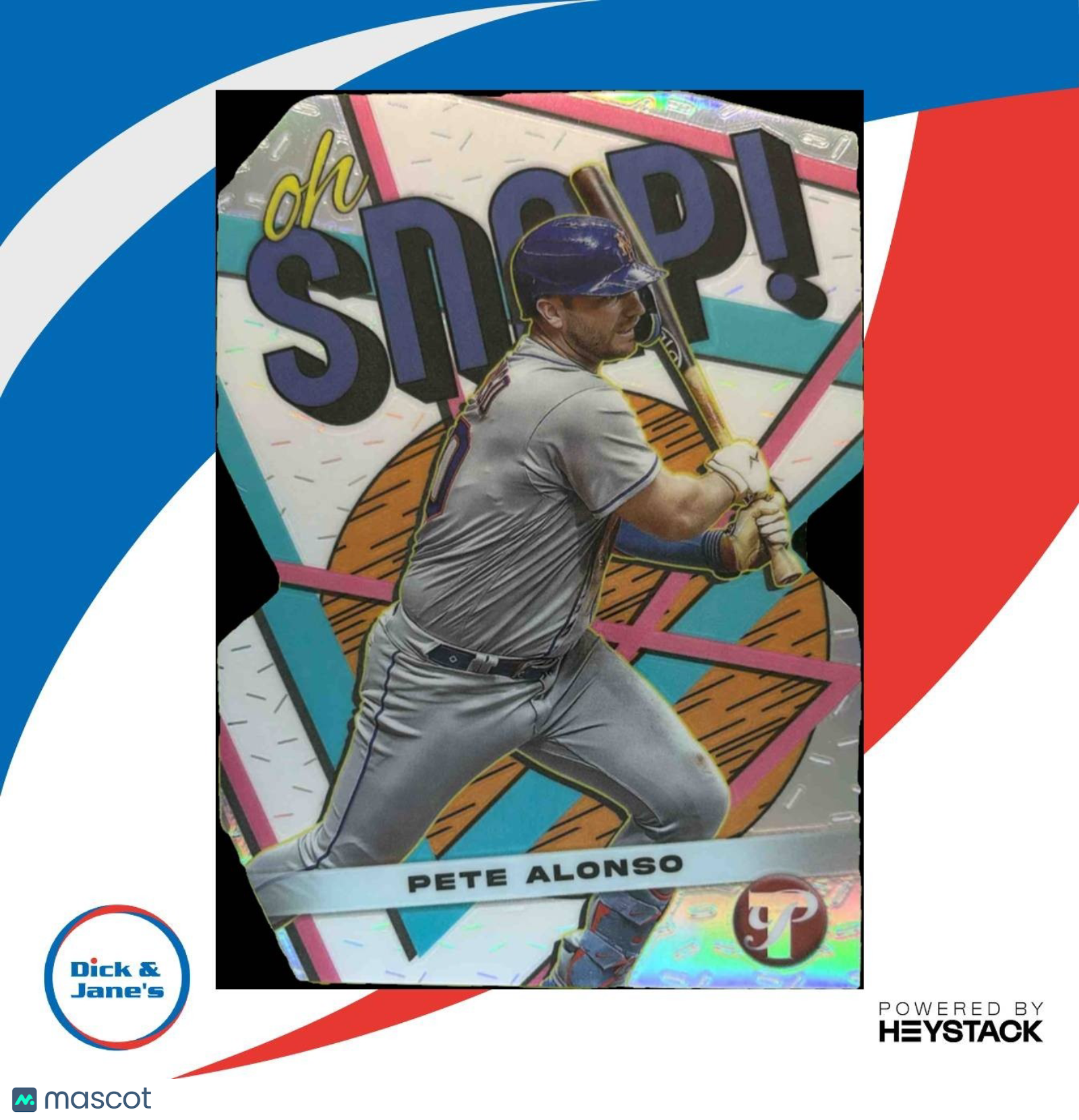 2023 Topps Pristine Pete Alonso Oh Snap! #OS-8 New York Mets