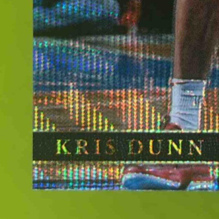 2017-18 Panini Select Kris Dunn Zebra Prizms #76 Concourse Chicago Bulls