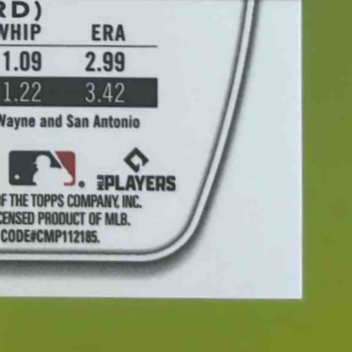 2025 Bowman Chrome Henry Baez Auto #CPA-HBA 1st Prospect San Diego Padres