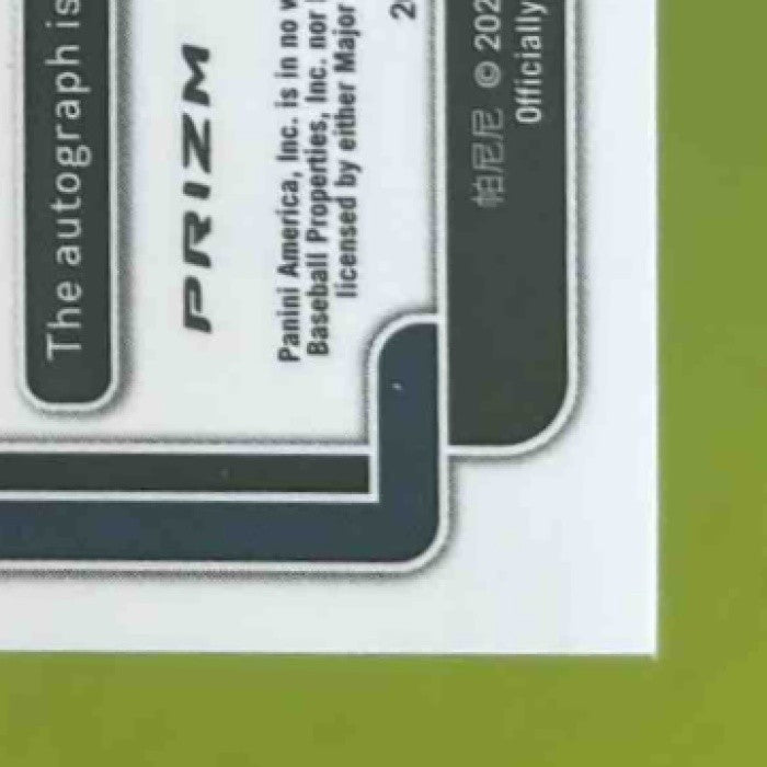 2022 Panini Prizm Luis Gil Rookie Auto White Wave /50 RC New York Yankees
