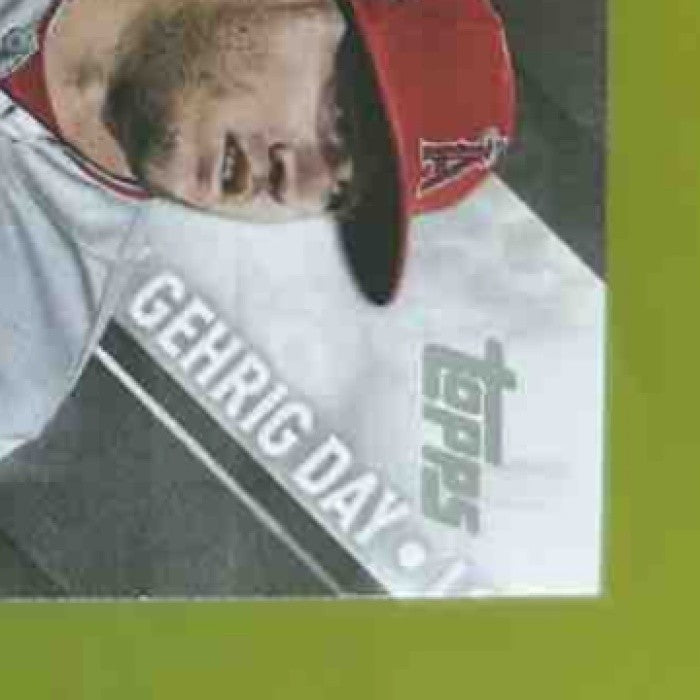 2022 Topps Update Mike Trout Commemorative Relics Los Angeles Angels