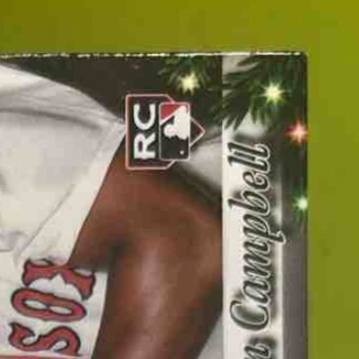 2025 Topps Holiday Kristian Campbell Player Auto Relic /25 MEM RC Boston Red Sox