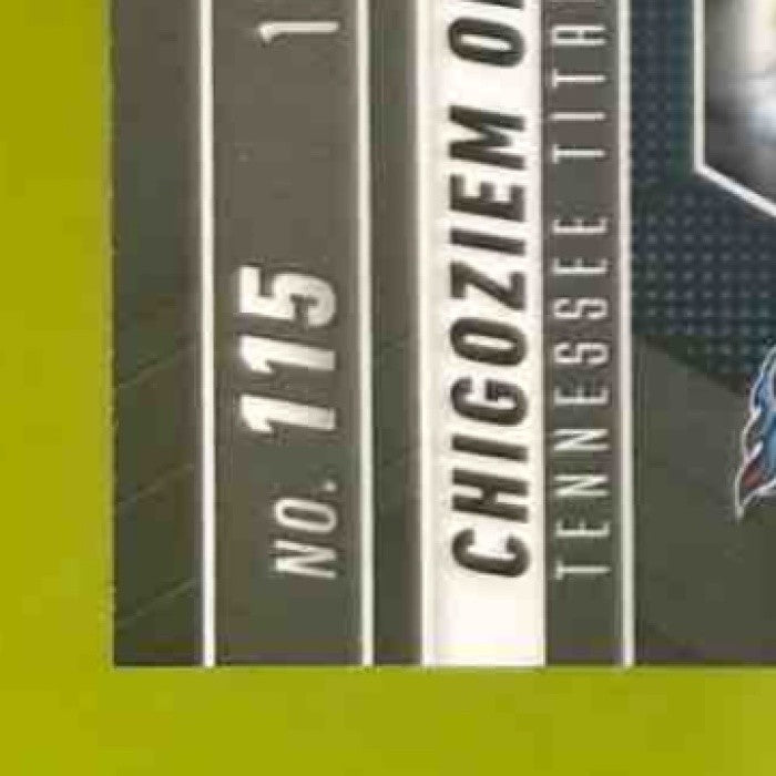 2025 Mosaic Chigoziem Okonkwo Choice Cherry Blossom Prizm /20 Tennessee Titans