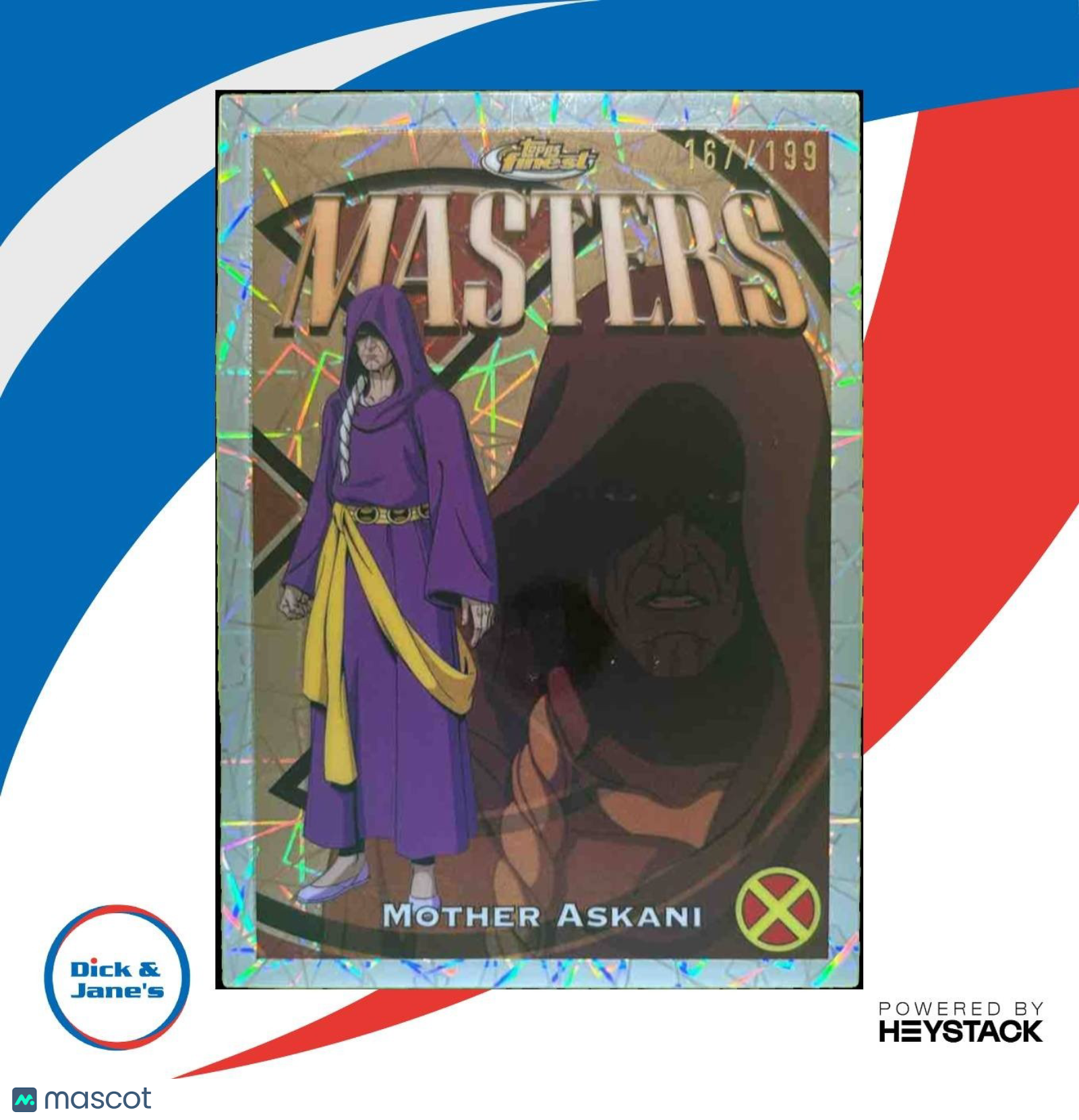 2025 Topps Finest X-Men '97 Mother Askani Laser Refractor /199 #36