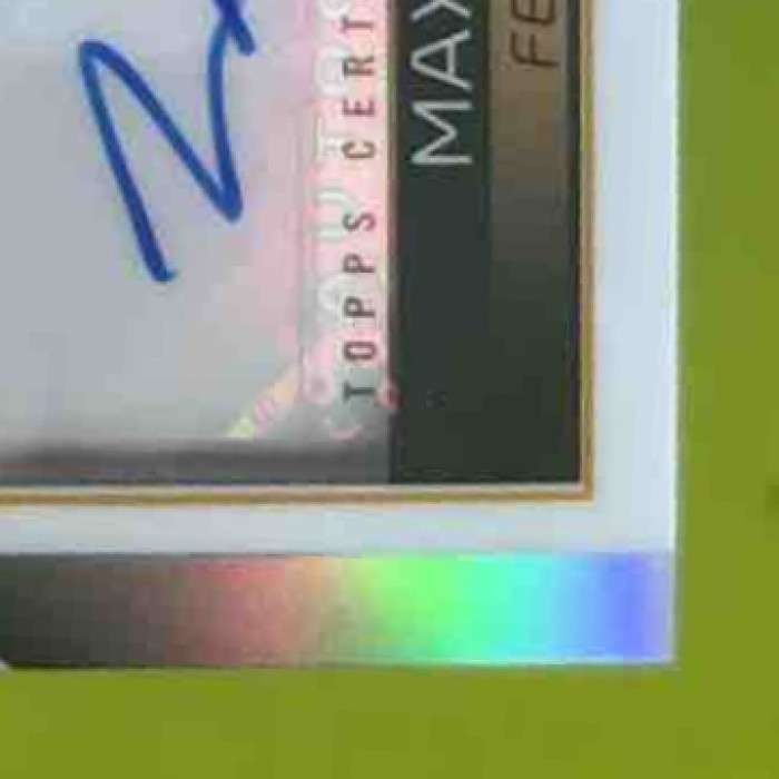 2024 Topps Chrome UFC Max Holloway Main Event Auto Refractor /150 #MEA-MHO