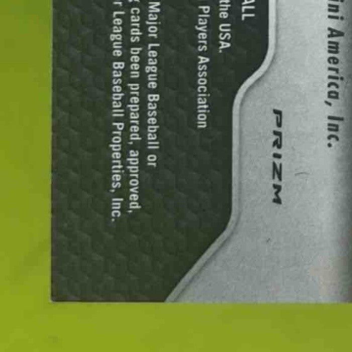 2019 Panini Prizm Brandon Lowe Rookie Auto Zebra Stripes /99 RC Tampa Bay Rays