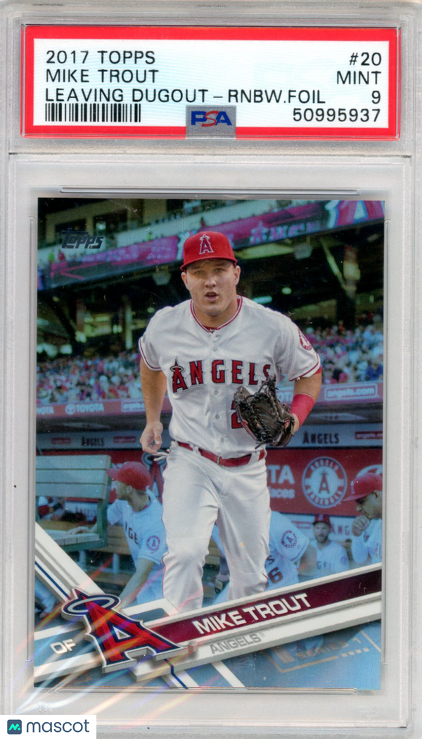 2017 Topps Mike Trout #20 PSA 9 Baseball