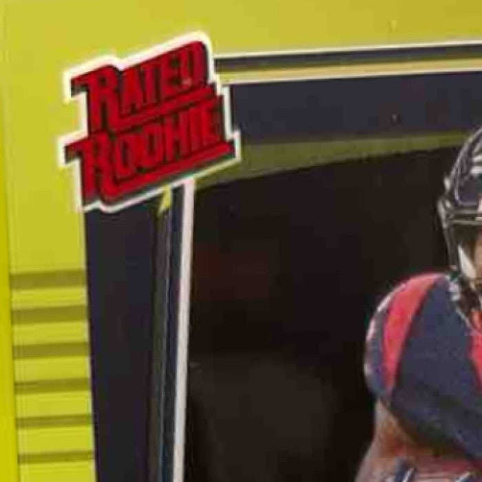 2021 Clearly Donruss Nico Collins Rated Rookie Auto Red /49 RC Houston Texans