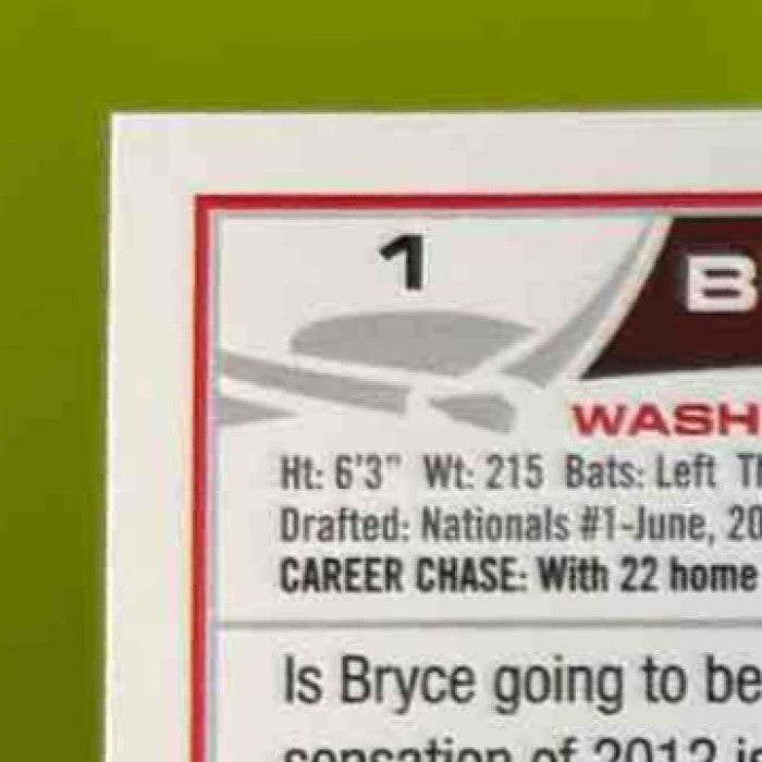 2013 Topps Bryce Harper #1 All-Star Washington Nationals
