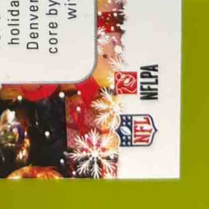 2025 Panini Absolute RJ Harvey Holiday Suit #HS-RHY MEM RC Denver Broncos