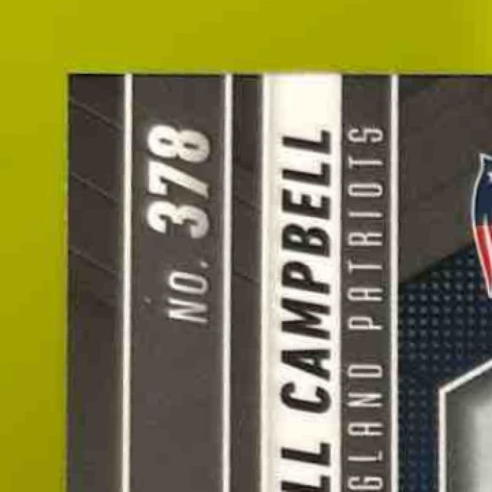 2025 Mosaic Will Campbell Rookies Genesis Prizm #378 RC New England Patriots