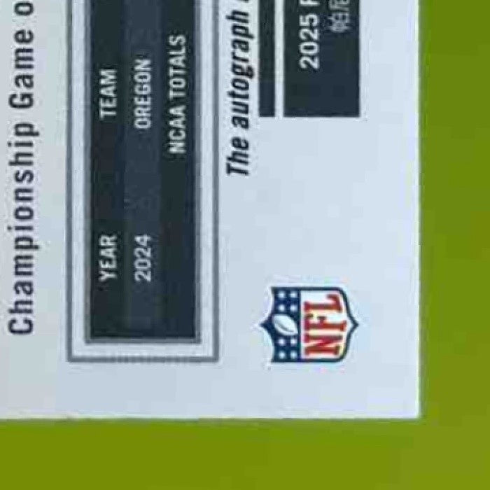 2025 Panini Luminance Derrick Harmon Auto /700 #148 RC Pittsburgh Steelers
