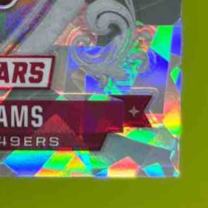 2025 Rookies & Stars Mykel Williams Crusade Ice FOTL /22 RC San Francisco 49ers