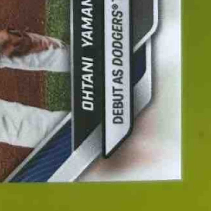 2025 Topps Now Shohei Ohtani Yoshinobu Yamamoto Roki Sasaki RC Dodgers