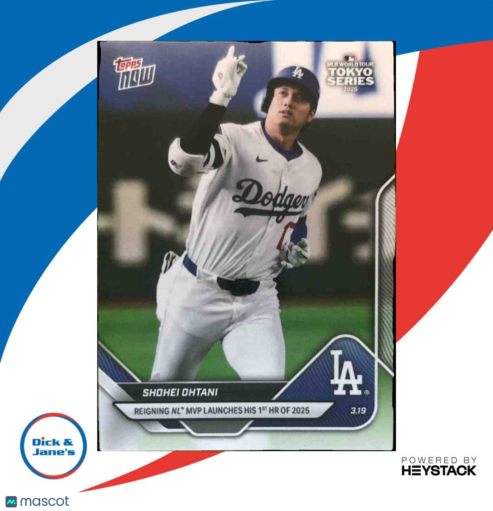 2025 Topps Now Shohei Ohtani #5 Los Angeles Dodgers