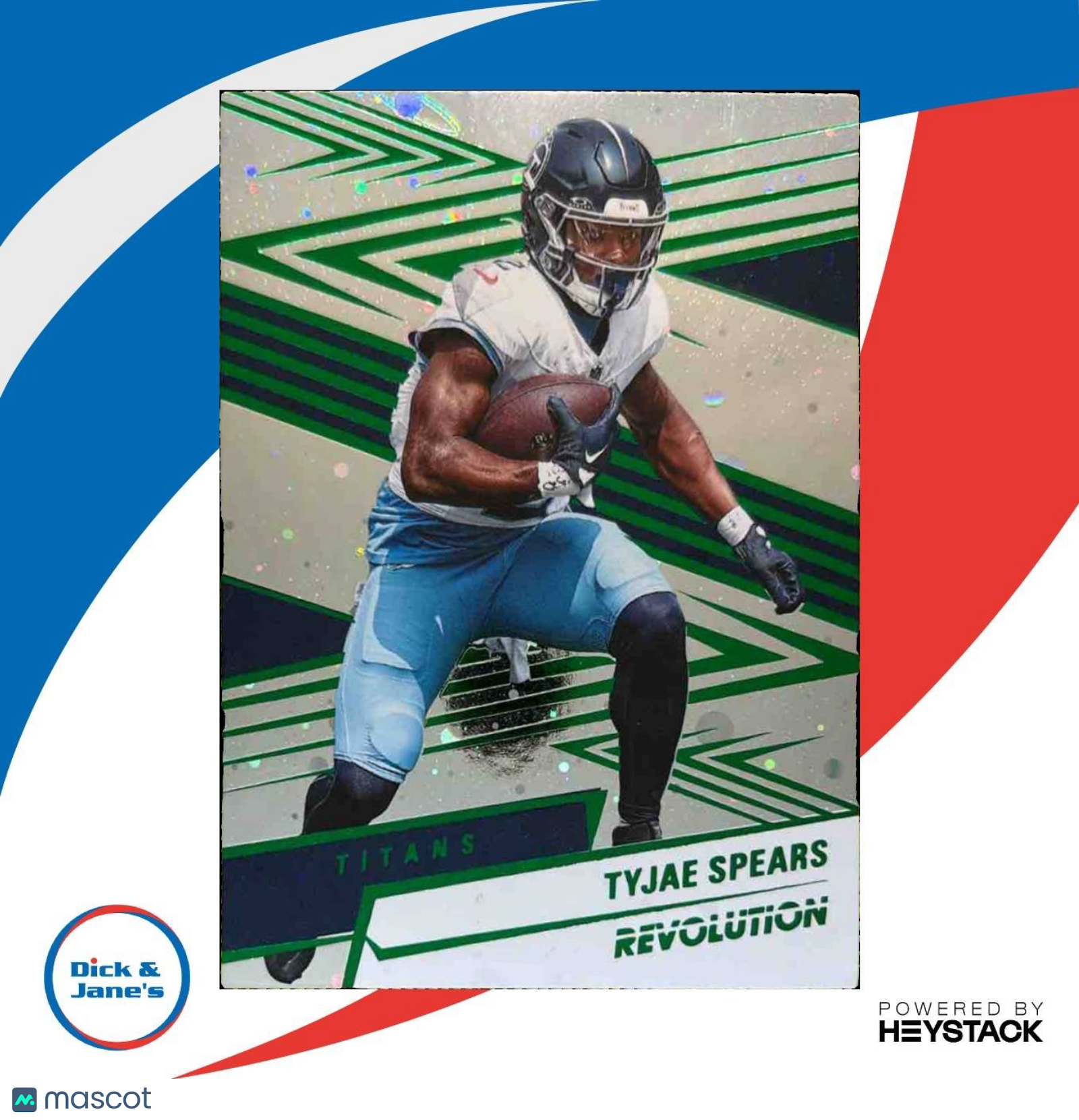 2025 Panini Revolution Tyjae Spears /199 #59 Tennessee Titans