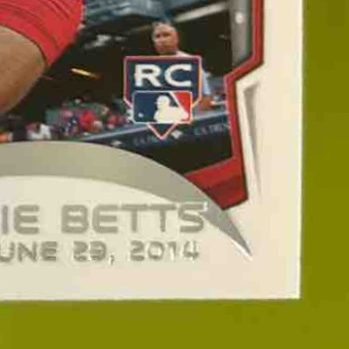 2014 Topps Update Mookie Betts #US-301 RC Boston Red Sox