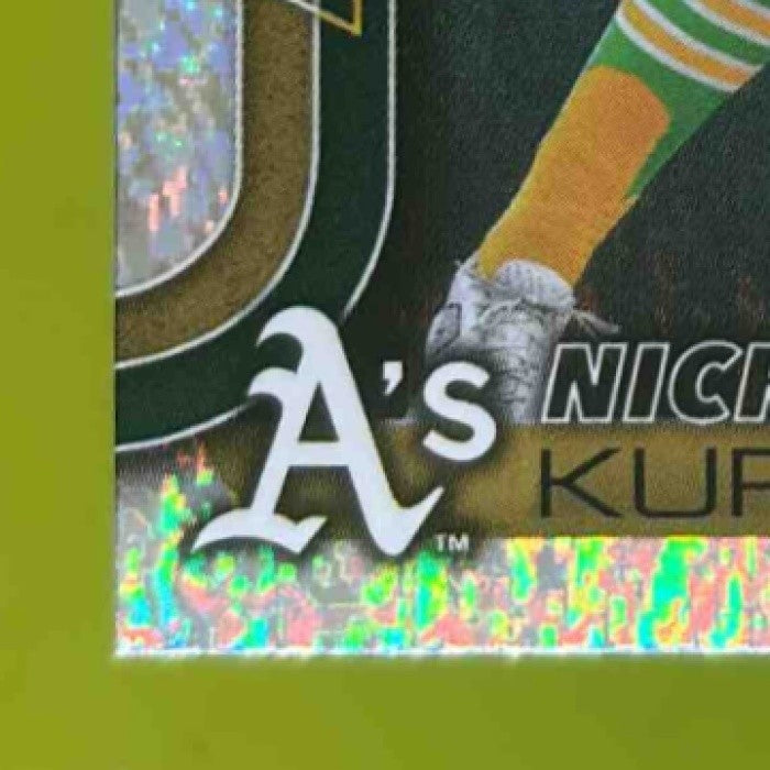 2025 Topps Update Nick Kurtz HTA Sandglitter #US201 Athletics