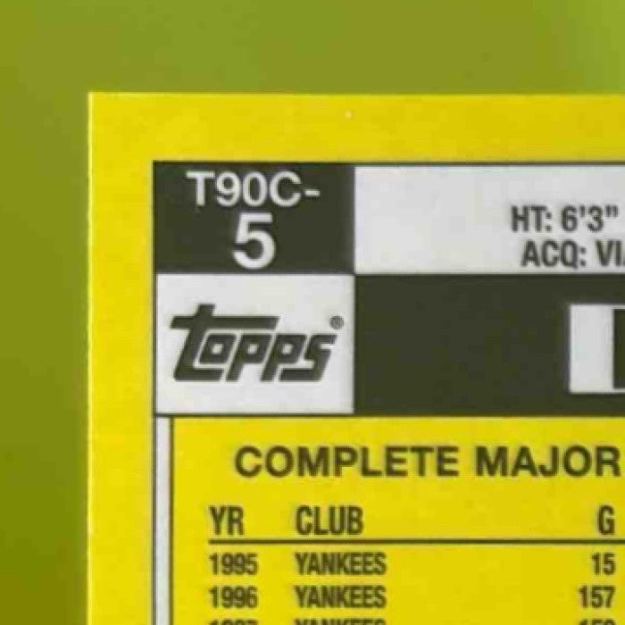 2025 Topps Derek Jeter 1990 Baseball Chrome Silver Pack #T90C-5 New York Yankees