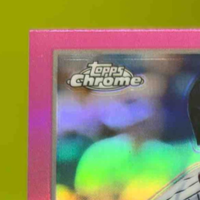2023 Topps Chrome Aaron Judge Pink Refractor #62 New York Yankees